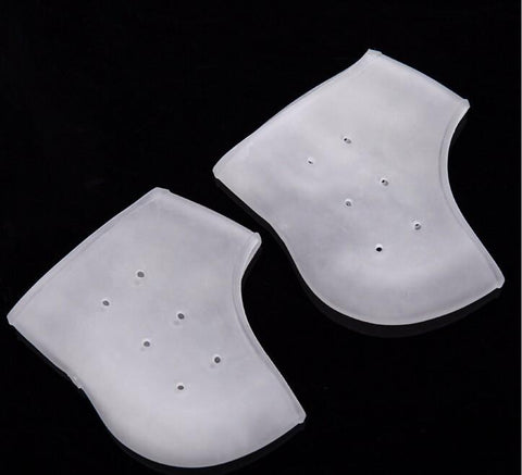 Image of Silicone Gel Heel and Ankle Sleeve for Plantar Fasciitis