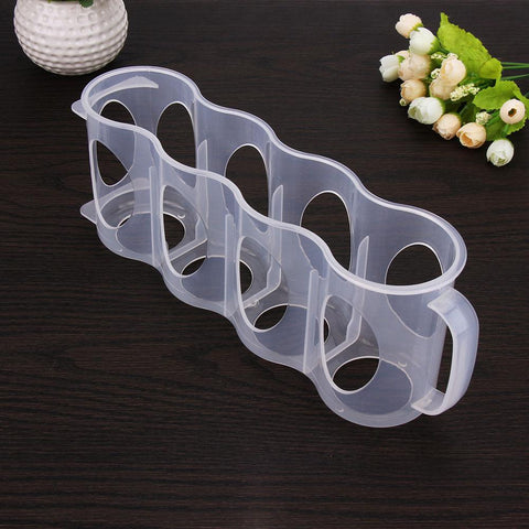 Image of Cans Storage Box Refrigerator Organizer Sauce Bottle Container Four Case Organization