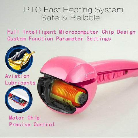 Image of Automatic Steam Hair Curler