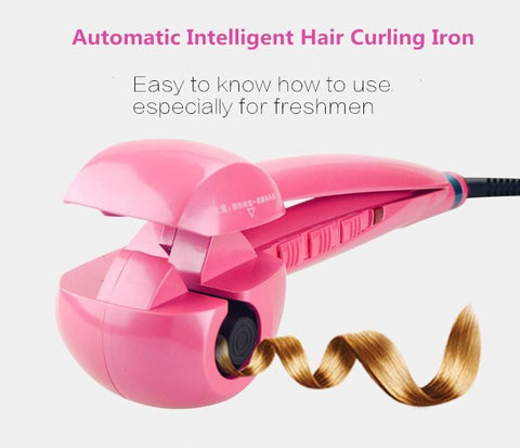 Image of Automatic Steam Hair Curler