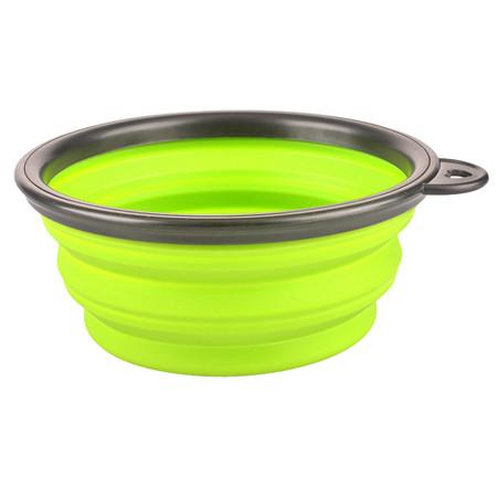 Image of Collapsible Silicone Dog Bowl