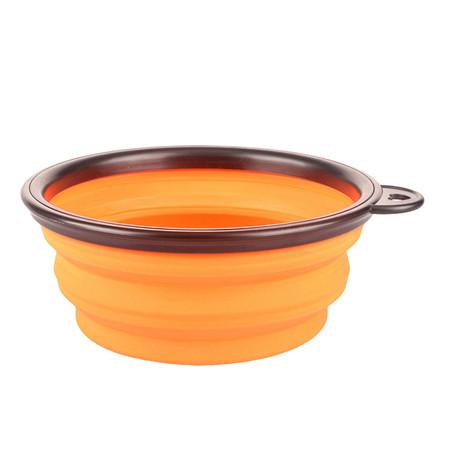 Image of Collapsible Silicone Dog Bowl