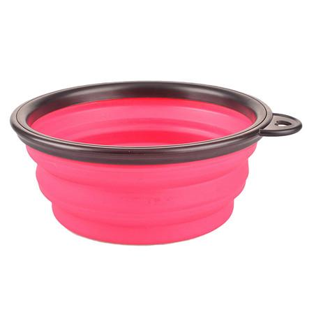Image of Collapsible Silicone Dog Bowl