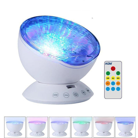 Image of LED Night Light Projector Luminaria Novelty Lamp