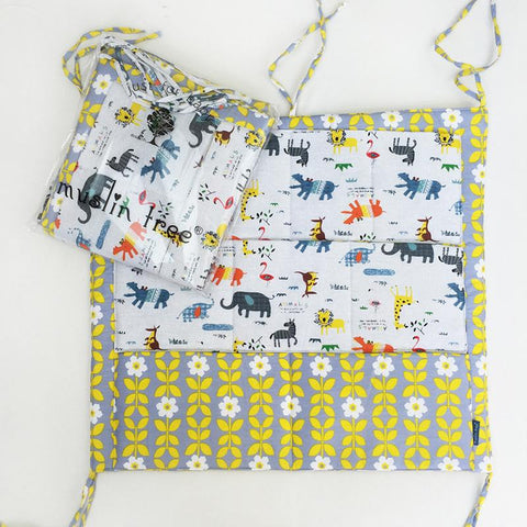 Image of Cotton Cloth Baby Bed Hanging Organizer