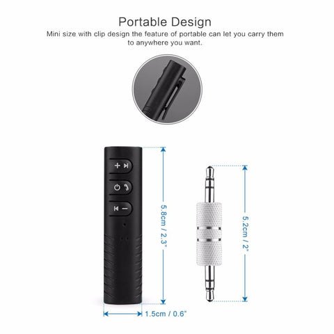 Image of Bluetooth Car Music Audio Adapter