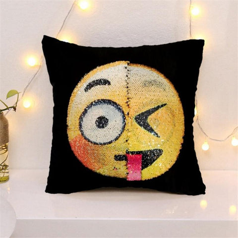 Image of FACE CHANGING EMOJI PILLOWS