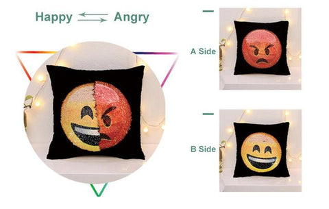 Image of FACE CHANGING EMOJI PILLOWS