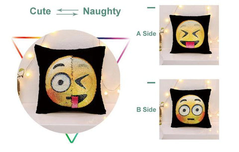 Image of FACE CHANGING EMOJI PILLOWS