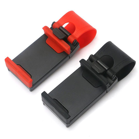 Image of Car Steering wheel phone Universal Mount Holder Stand