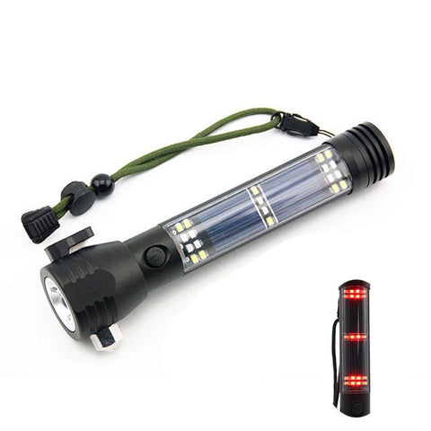 Image of Solar Powered Multi-Function Flashlight