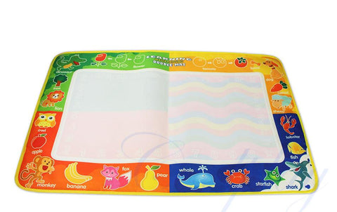 Image of Multicolor Water Painting Drawing Mat