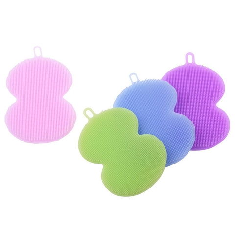 Image of Heat Resistant Silicone Dish Sponge (set of 4)