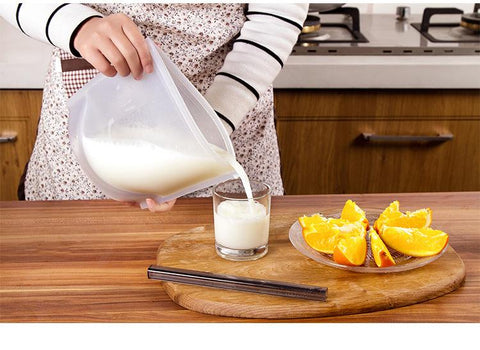 Image of Silicone Reusable Food Bag