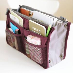 Image of Slim Bag-in-Bag Purse Organizer