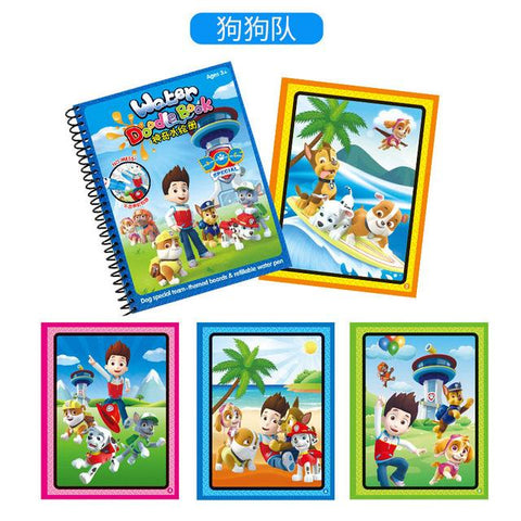 Image of Magic Water Drawing Book Coloring Book Doodle with Magic Pen Painting Board Juguetes For Children Education Drawing Toy