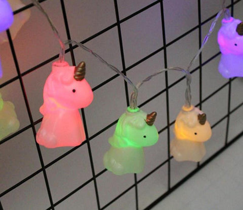 Image of Unicorn string lights (Set of 10)