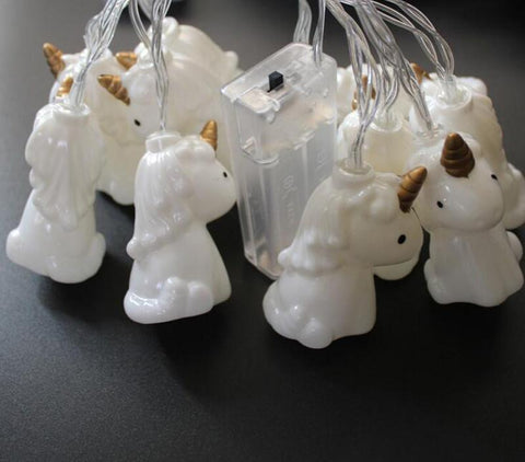 Image of Unicorn string lights (Set of 10)