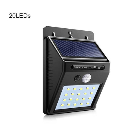 Image of LED Solar Motion Sensor Lamp