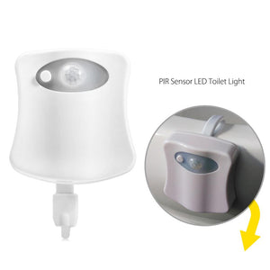 Motion Sensor LED Toilet Light with 16-Colors