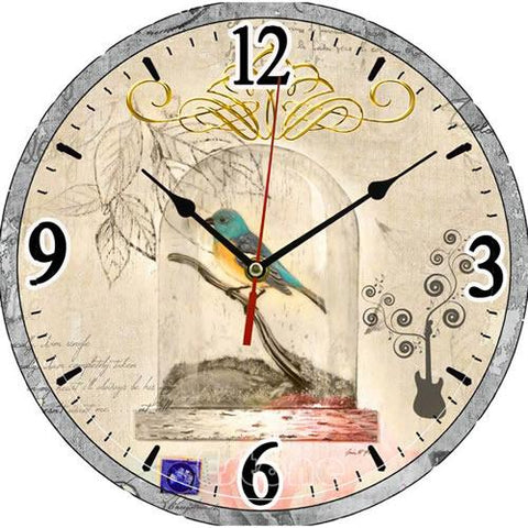 Image of Vintage Wooden Wall Clock