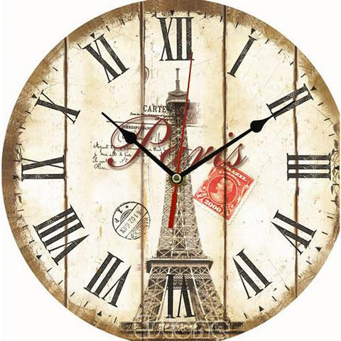Image of Vintage Wooden Wall Clock