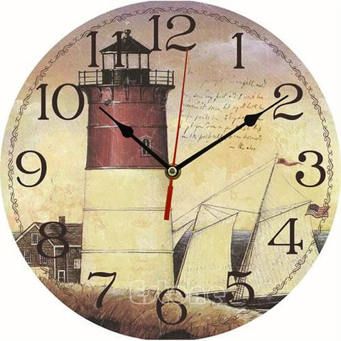 Image of Vintage Wooden Wall Clock