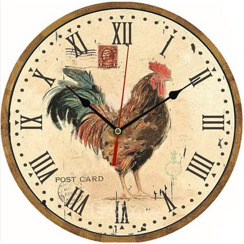 Image of Vintage Wooden Wall Clock