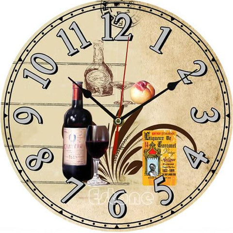 Image of Vintage Wooden Wall Clock