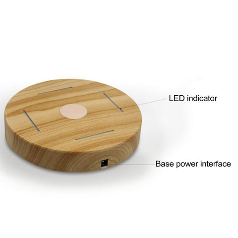 Image of Wooden Levitating Planter