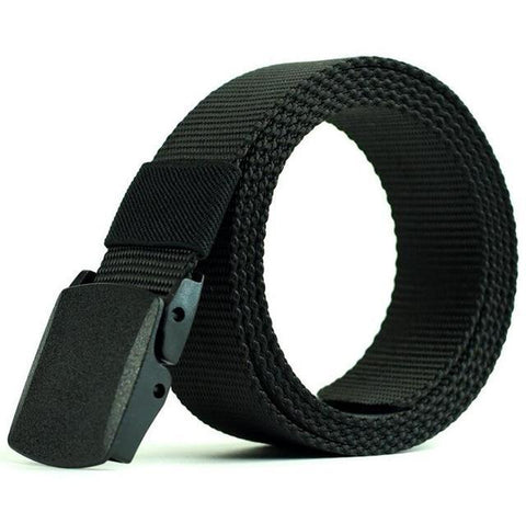 Image of Casual Military Grade Polymer Buckle Nylon Belt