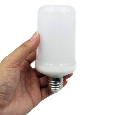 Image of LED Flame Effect Fire Light Bulb Lamp