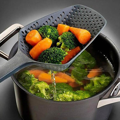 Image of Nylon Scoop Shaped Spoon Colander