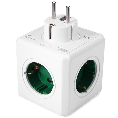 Image of 1 Piece 5 Outlets Adapter (EUROPEAN SOCKET)