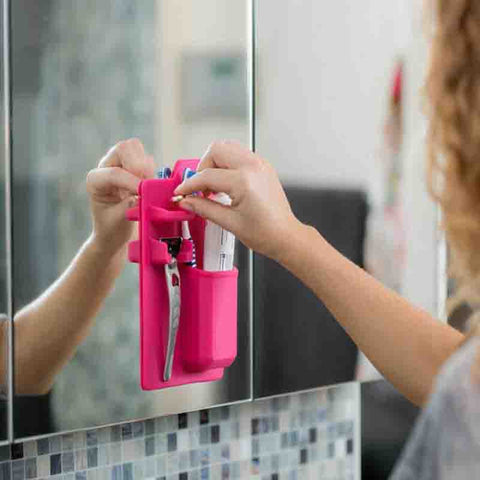 Image of Silicone Bathroom Organizer