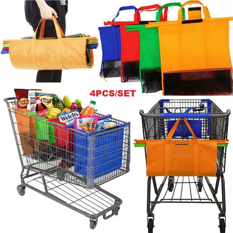 Image of Grocery Shopping Bags with Compartments