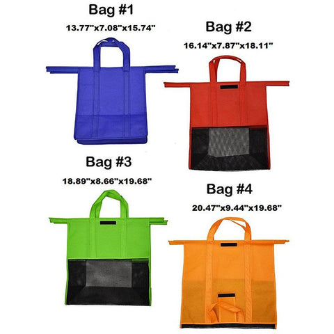 Image of Grocery Shopping Bags with Compartments