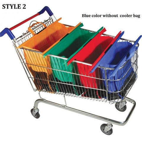 Image of Grocery Shopping Bags with Compartments