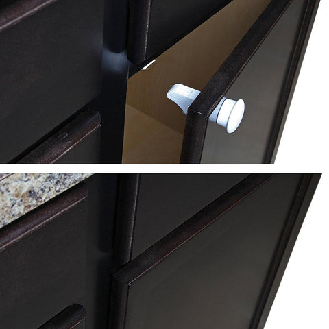 Image of Safety Magnetic Cabinet Locks (4 locks + 1 key)