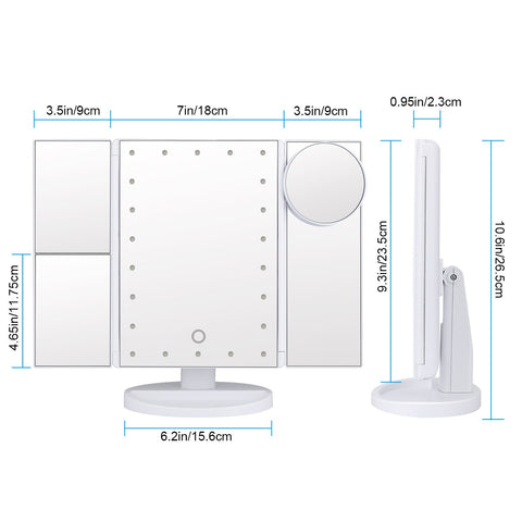 Image of Led Vanity Makeup Mirror