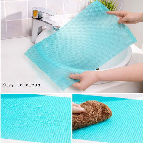 Image of Multipurpose Antibacterial Food Grade Silicone Refrigerator Mats (4pcs)