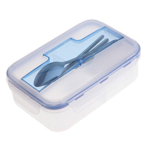 Image of Portable Food Containers Microwave Lunch Bento Box with Soup Bowl Lunch Box Eco-Friendly