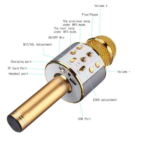 Image of Magic Bluetooth Karaoke Microphone