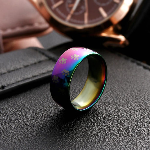 Image of Rainbow Dog/Cat Ring