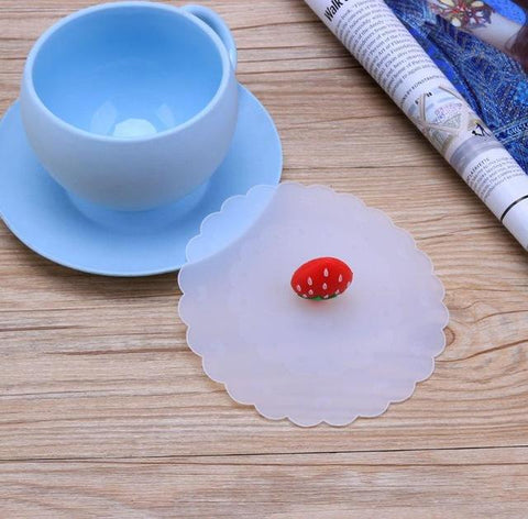 Image of Multi-function Dustproof leakproof cup lid