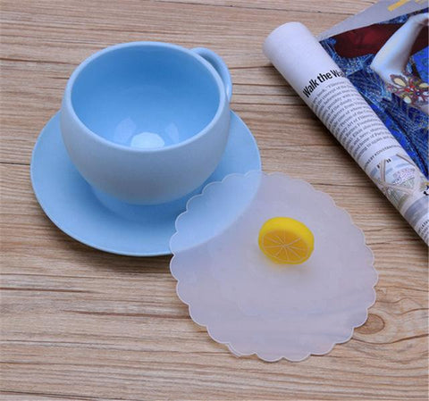 Image of Multi-function Dustproof leakproof cup lid