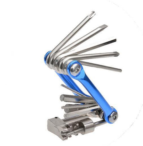 Image of 11 In 1 MTB Road Bike Bicycle multifunctional Mini Repair Folding Tools