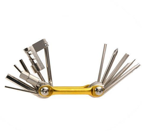 Image of 11 In 1 MTB Road Bike Bicycle multifunctional Mini Repair Folding Tools