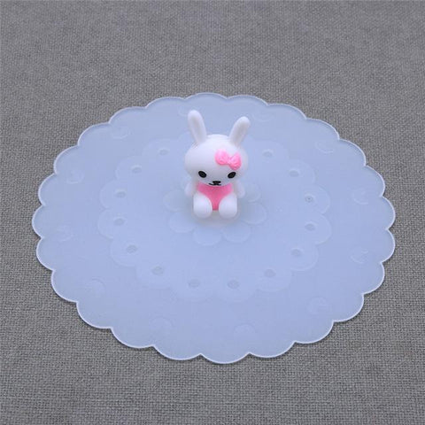 Image of Multi-function Dustproof leakproof cup lid