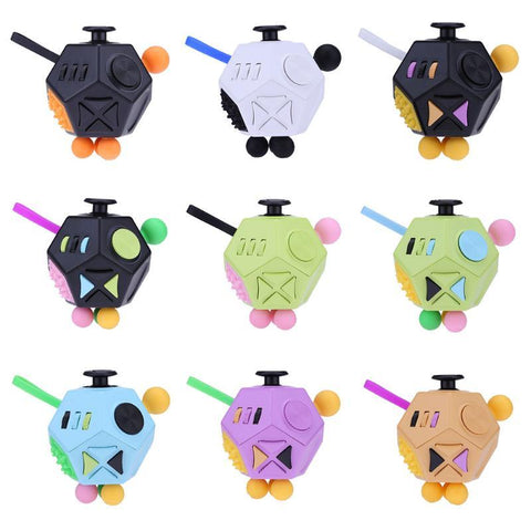 Image of 12 Sided Anti-Stress Fidget Cube